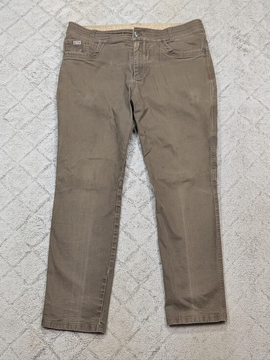 Kuhl Other - Kuhl Pants Mens 38x32 Green Tan The Law Durable Rugged Casual Tapered Work